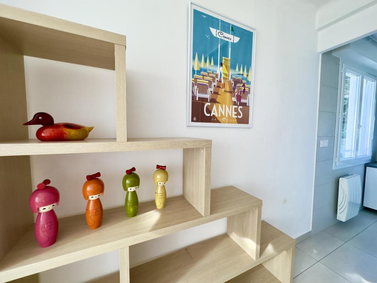 Superbe Appartement Avec Terrasse 1Mn Des Plages De La Croisette Cannes Exterior foto