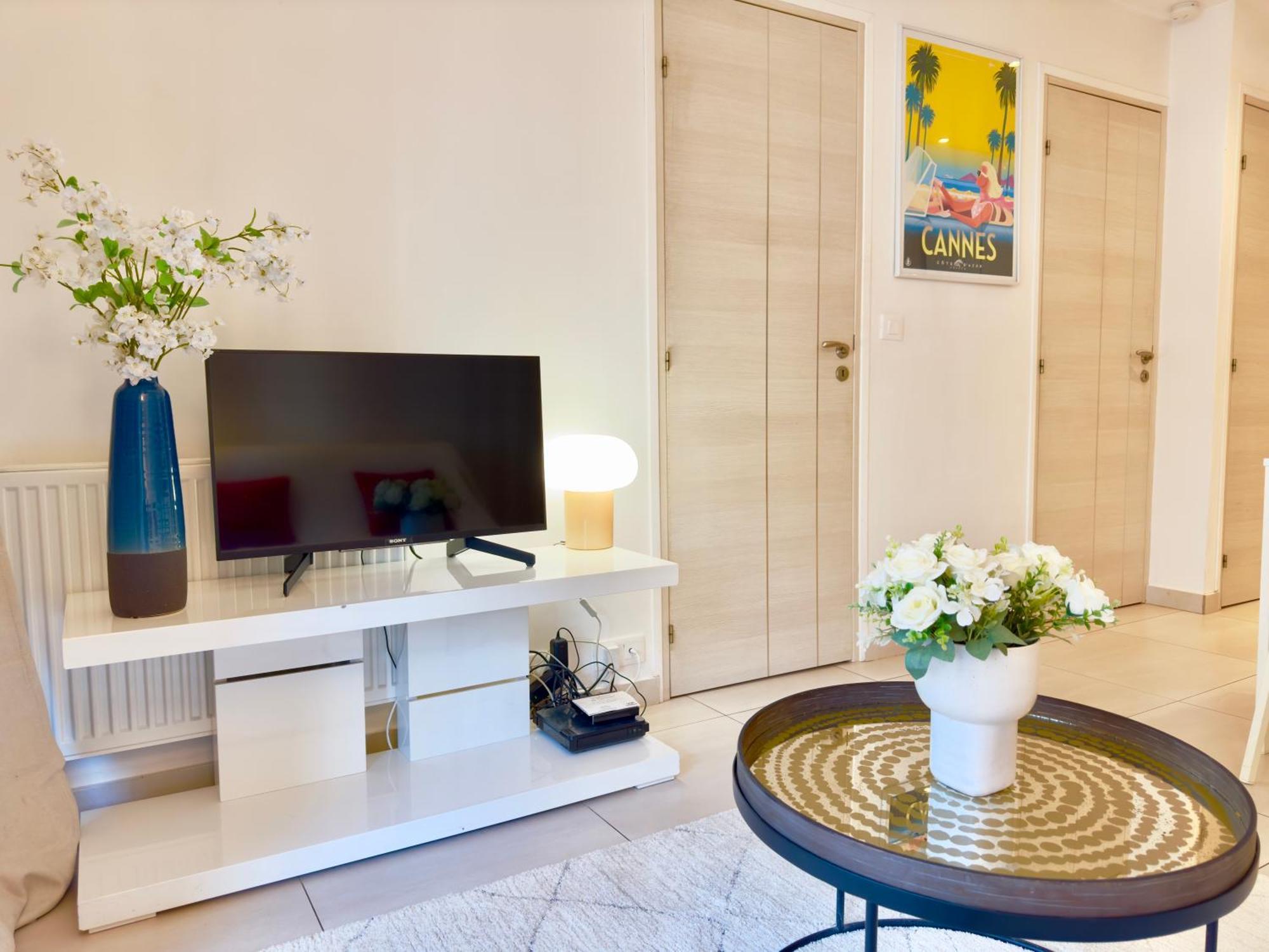 Superbe Appartement Avec Terrasse 1Mn Des Plages De La Croisette Cannes Exterior foto